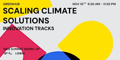  Innovation Tracks | Scaling Climate Solutions